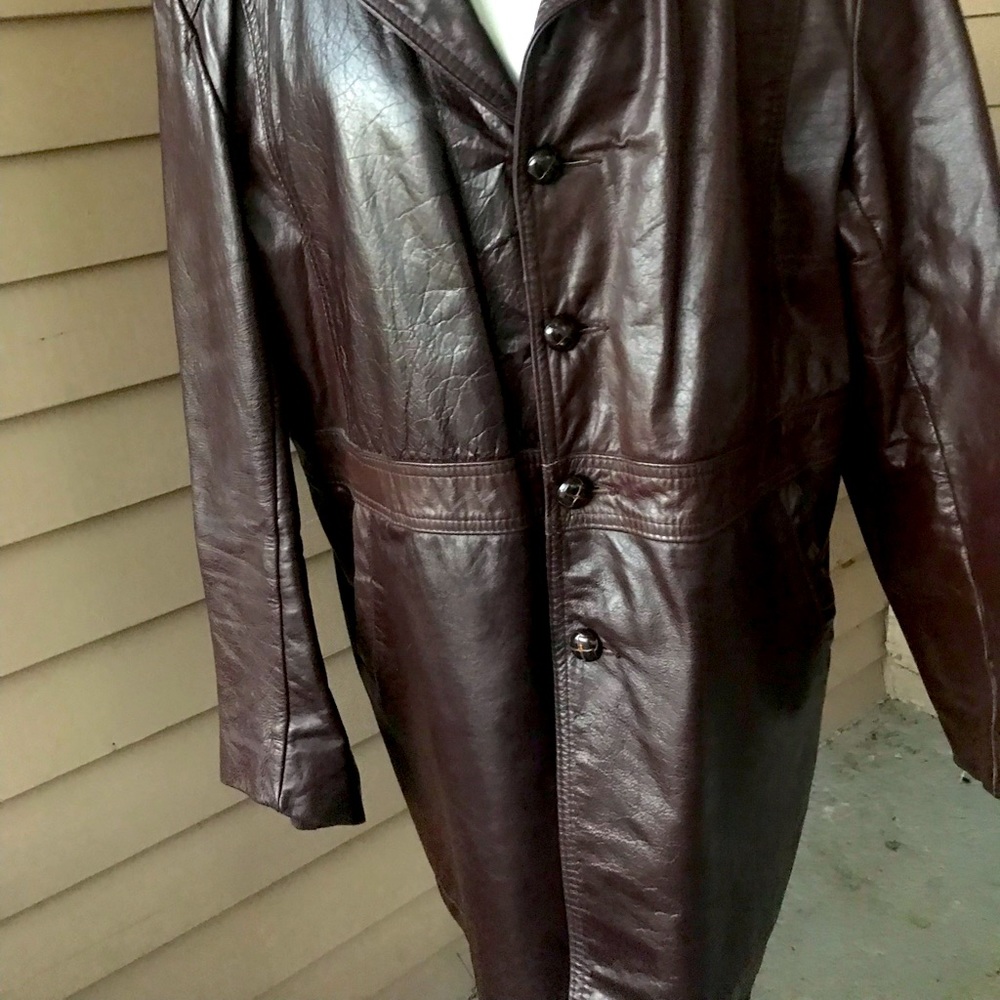 Vintage Gino Genuine leather Jacket